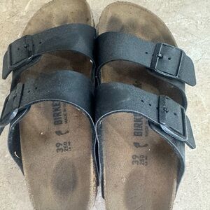 Birkenstock Black Double Strap Sandals